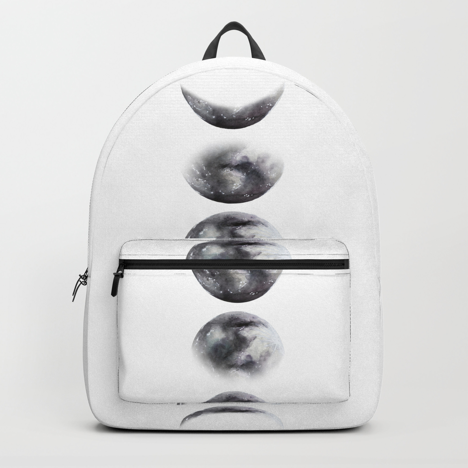 Moon Phases Watercolor Painting Backpack By Ccartstudio Society6