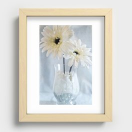 Icy Blue Recessed Framed Print