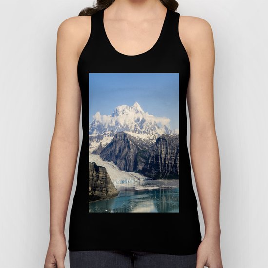 Mountain Lake Landscape Unisex Tank Top