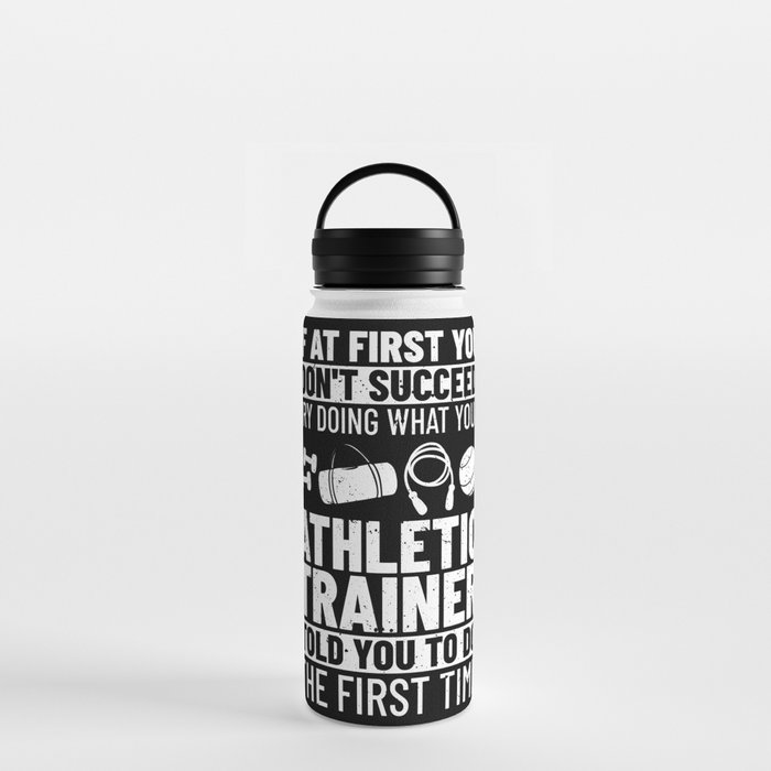 Athletic Trainer Coach Training Program Sport Water Bottle