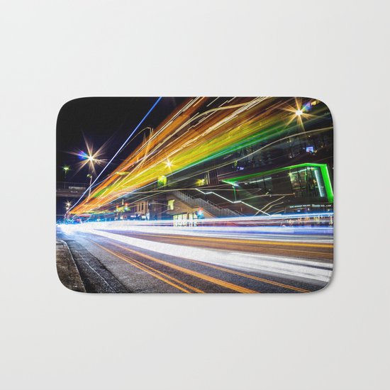 Light Trails 1 Bath Mat