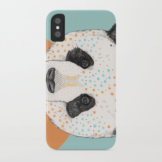 Polkadot Panda iPhone Case
