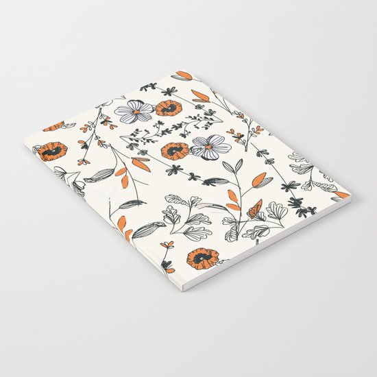 Floral pattern Flowers Notebook