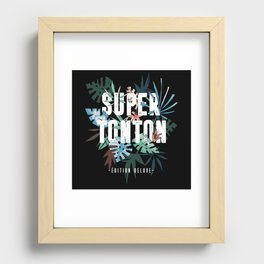 Super Tonton Announces Pregnancy To Brother Recessed Framed Print