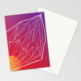 Crystal Skies Stationery Cards