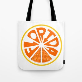 Florida Orange Tote Bag