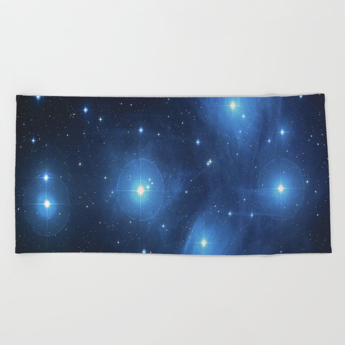 CONSTALATIONS. The Pleiades. Beach Towel