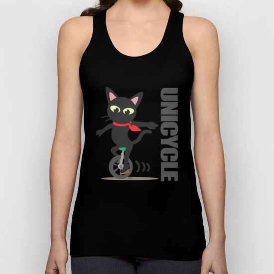 Unicycle Unisex Tank Top
