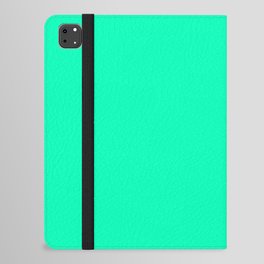 Neon Turquoise iPad Folio Case