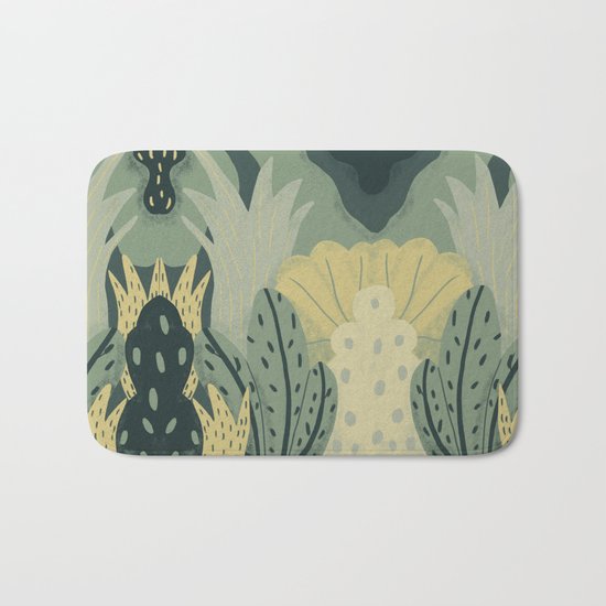 greenery Bath Mat