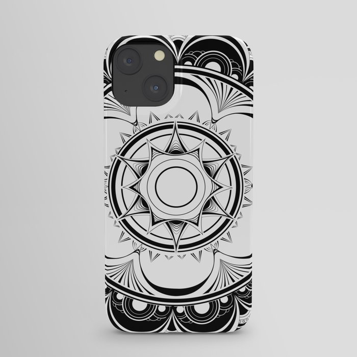 Psychedelic Mandala iPhone Case