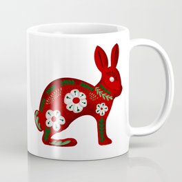 Christmas Rabbit  Coffee Mug