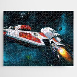 Traveling at the speed of light Jigsaw Puzzle