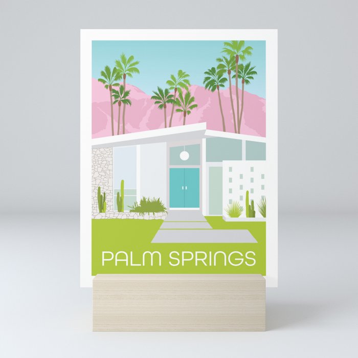 Palm Springs California Mini Art Print