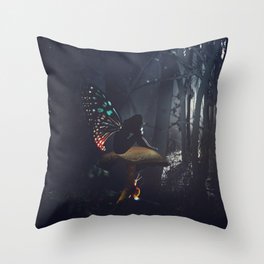 The ShroomGal's Despair Throw Pillow