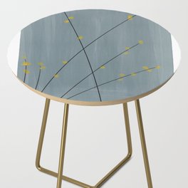 Evenings with Eloise - Minimal Abstract Painting Side Table