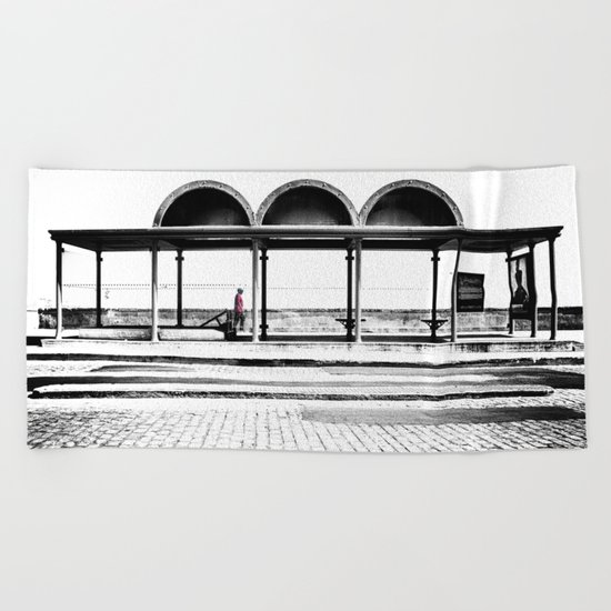 Walk on by Beach Towel