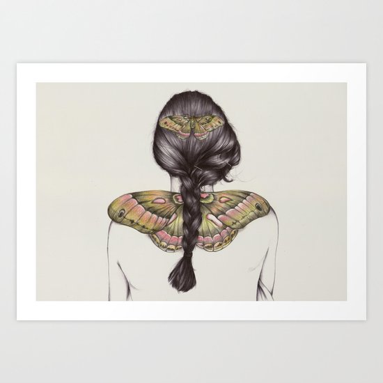 Hair IV Art Print