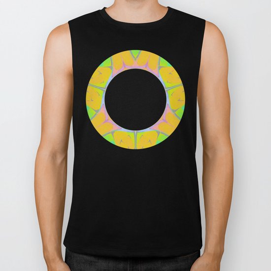 Art Deco III (Variation II) Biker Tank