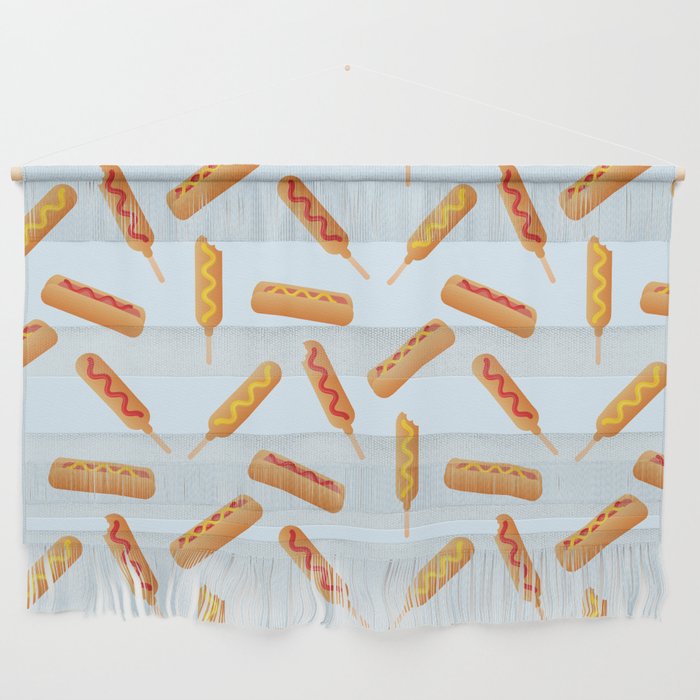 Who Doesn't Love Corn Dogs? Wall Hanging