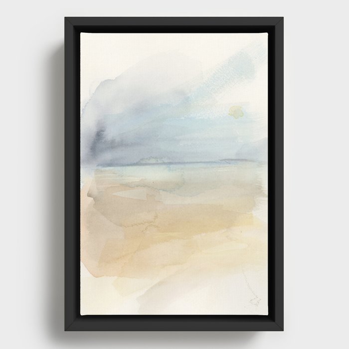 Memories of the Sea Framed Canvas