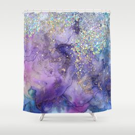 Watercolor Magic Shower Curtain