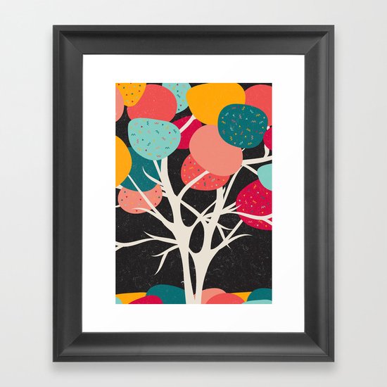 Lovely Tree Framed Art Print