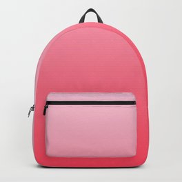 Ombre Pink Rose Gradient Pattern Backpack