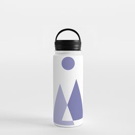 Very Peri Periwinkle Mountain Moon Adventure 2022 Color Of The Year Water Bottle