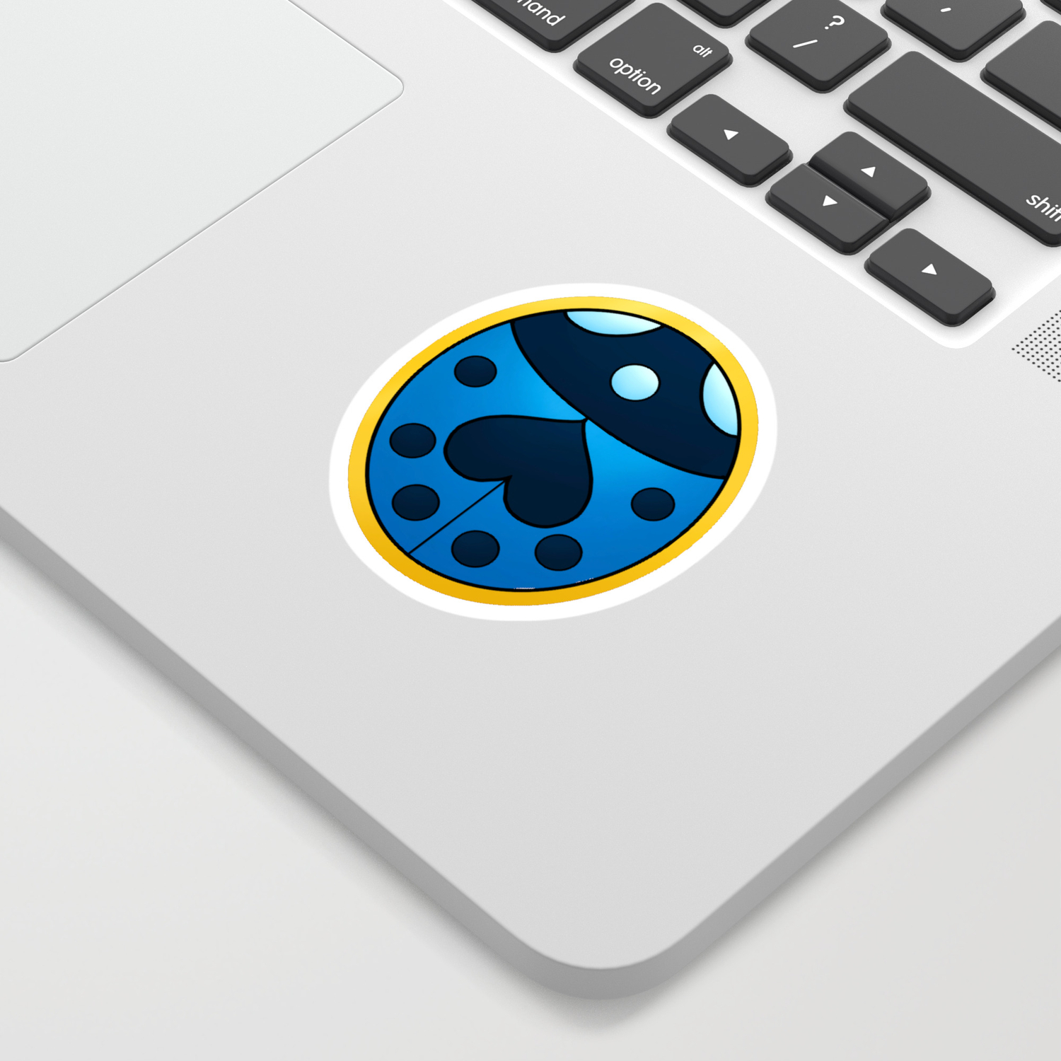 Giorno Giovanna Ladybug Blue Sticker By Moachoa Society6 Tons of awesome giorno giovanna wallpapers to download for free. giorno giovanna ladybug blue sticker by moachoa