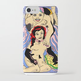 Chelsea and Trouble iPhone Case