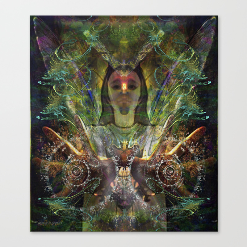 Color In Your Hands The Luminarian Canvas Print By