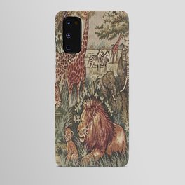 Cute Africa Safari Wildlife Drawing Painting Art Android Case
