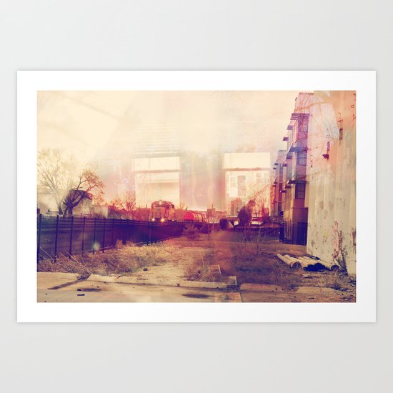 Boo Train Art Print