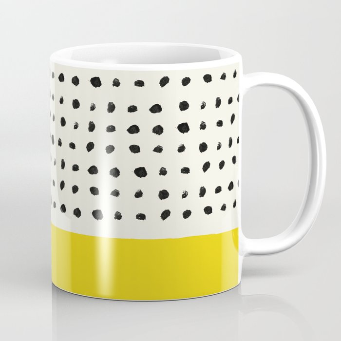 Modern Polka Dot Personalized Travel Mug