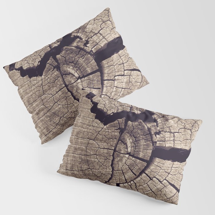 Cracks in Time - Photography #Society6 Pillow Sham