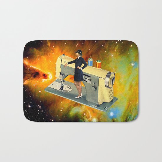 Barbara's Spaceship Bath Mat