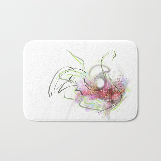 cool sketch 96 Bath Mat