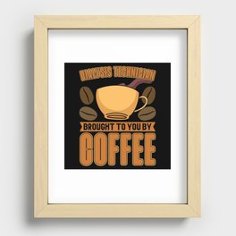 Dialysis Technician Brought Coffee Dialysis Tech Recessed Framed Print