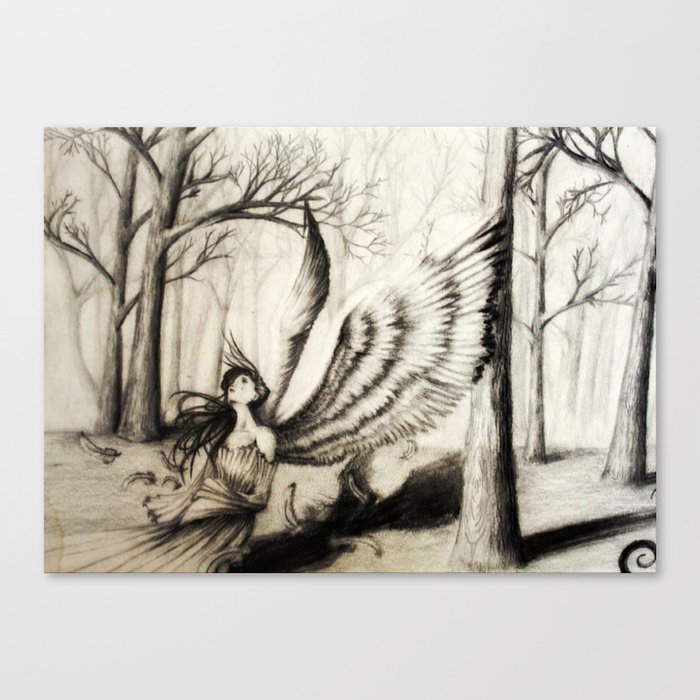 In The Forest  Canvas Print