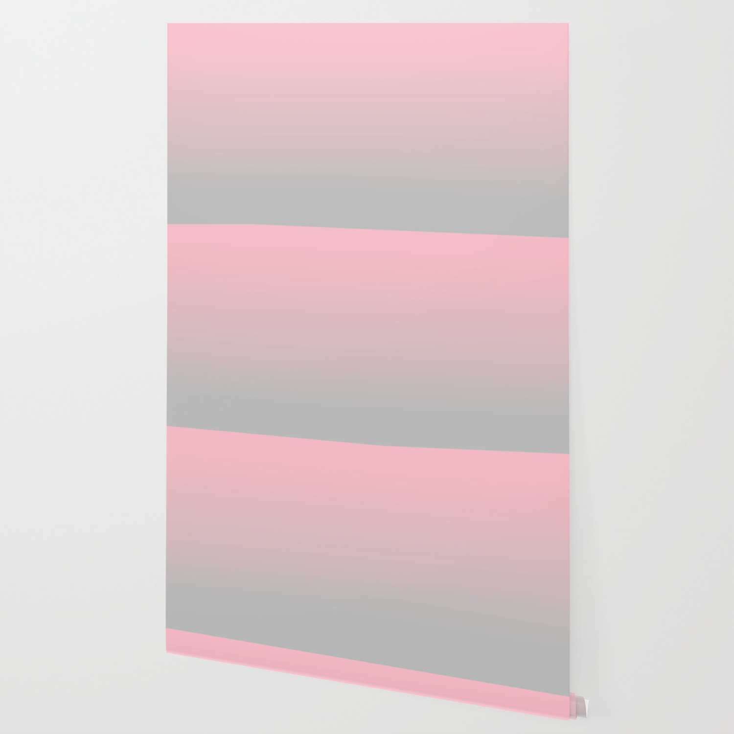 Elegant Gradient Blush Pink Grey Wallpaper By Naughtycat Society6