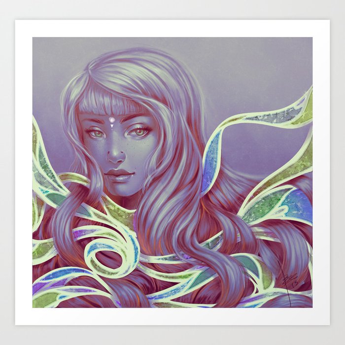 Green Art Print
