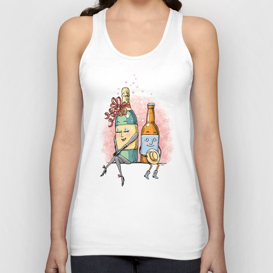 Bottled Romance Unisex Tank Top