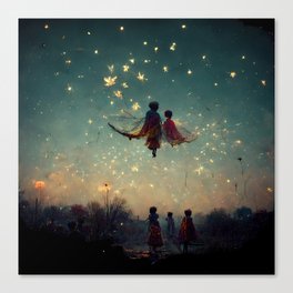 Learning to Fly Canvas Print