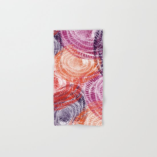 Abstract Circles Hand & Bath Towel