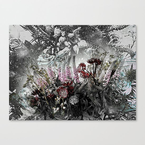 Fantasy Floral Canvas Print