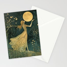 If I Could Catch The Moon Stationery Cards