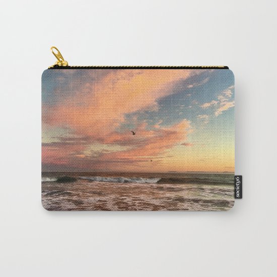 Cotton Candy Sunset Carry-All Pouch