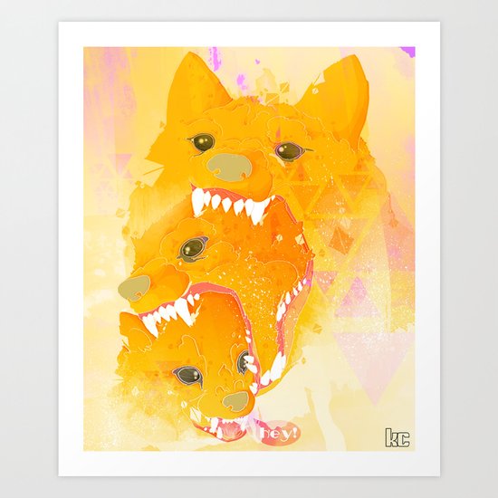 Rewolf! Art Print