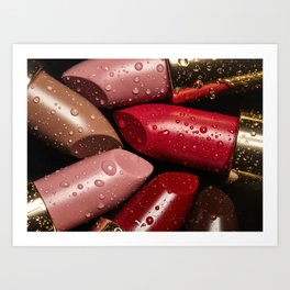 Lipstick Love Art Print